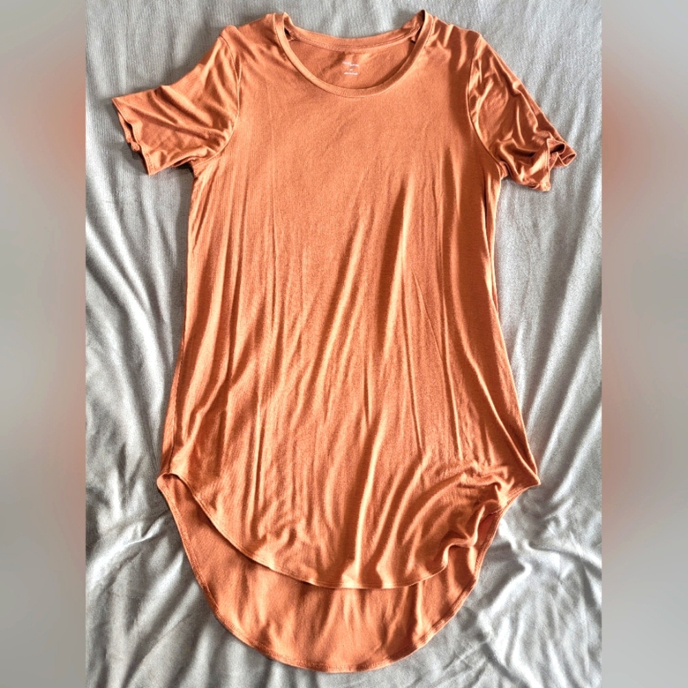 Orange Long Tee